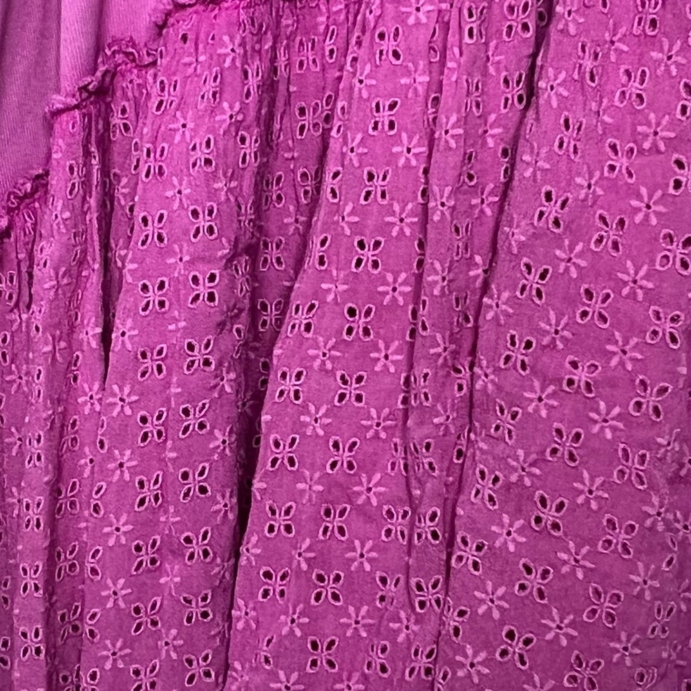 Free People Wanderlust Mini Dress in Medium Pink, size XS - Picture 7 of 9